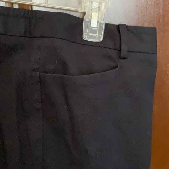 TALBOTS Trousers in Pebble Texture in Navy - Size 18W - Picture 2 of 3